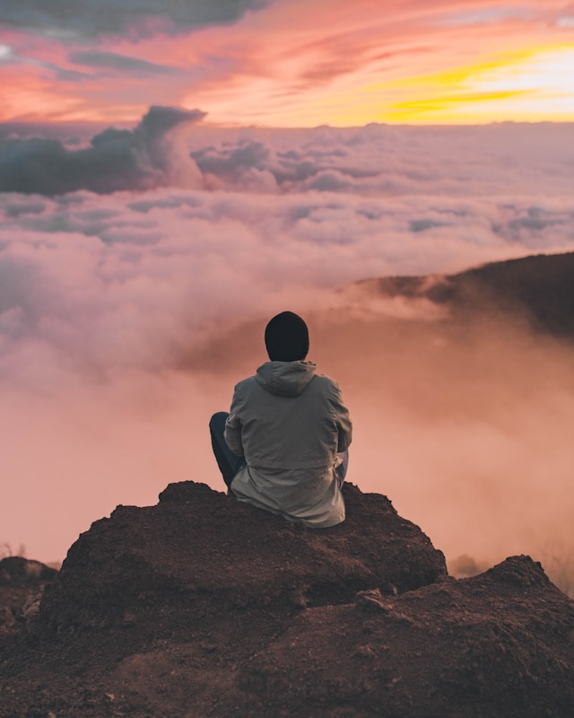 méditation en montagne